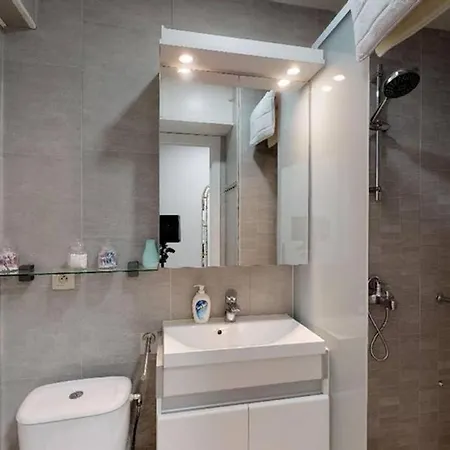 Met Zeezicht Op Heldenplein 아파트 *