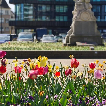 아파트 Met Zeezicht Op Heldenplein